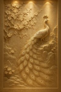 Peacock Wall Mural