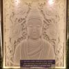 Natural stone wall mural