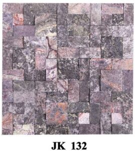 Multi-Tone Granite Mosaic Stone Wall Cladding