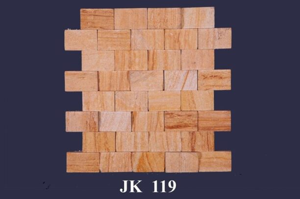 Natural Elevation Stone Mural Color Brown High quality design Natural Stone 3D Pattern Brown Colour Natural Stone 3D Pattern