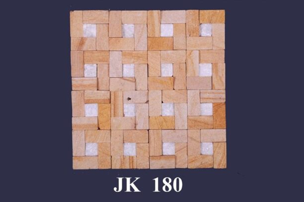 Natural Elevation Stone Mural Gold & White Marble Curved Wall Cladding Design 3D Pattern Gold & White Marble Curved Wall Cladding Design 3D Pattern