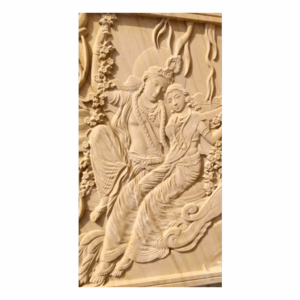 Radha Krishna Sand Stone Wall Mural