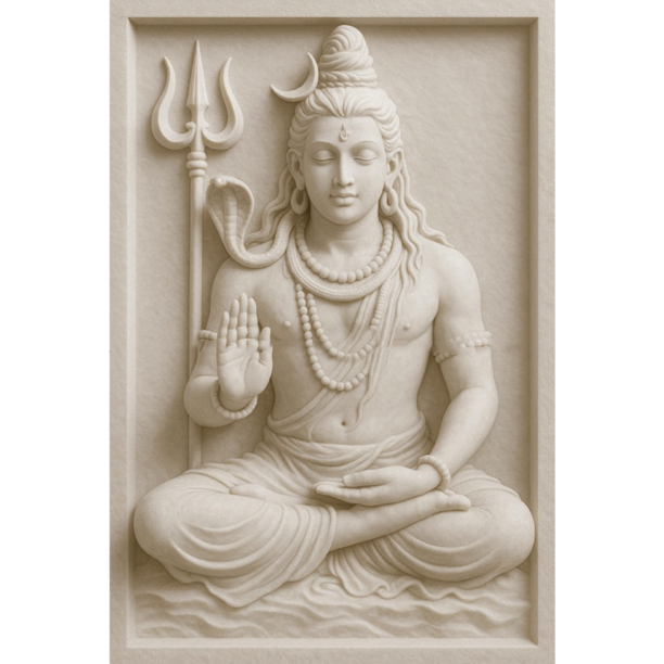 3D Sivan stone wall mural