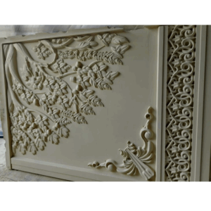 Flourish Craved Tree Stone Wall Mural