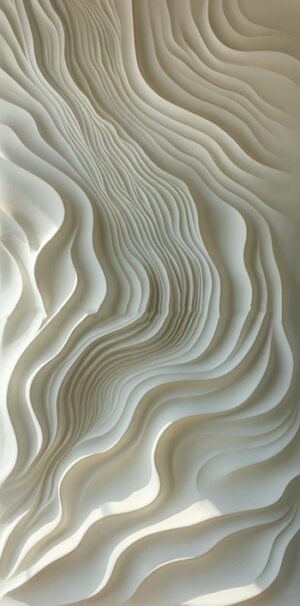 3D Layered Texture Wall Panel Mural
